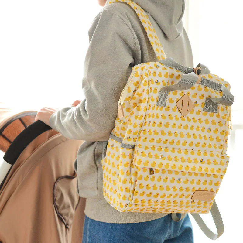 Сумка для подгузников, рюкзак для мамы, большая сумка для ухода за ребенком, Вместительная дорожная сумка для подгузников, сумка для хранения молока, Мумия