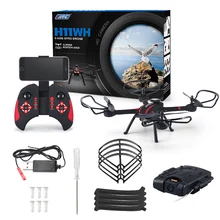 JJRC Rubber Paint Fuselage Quadcopter FPV Drone with Camera HD Remotely Adjustable WIFI Dron Remote Control Toys RC Helicopter