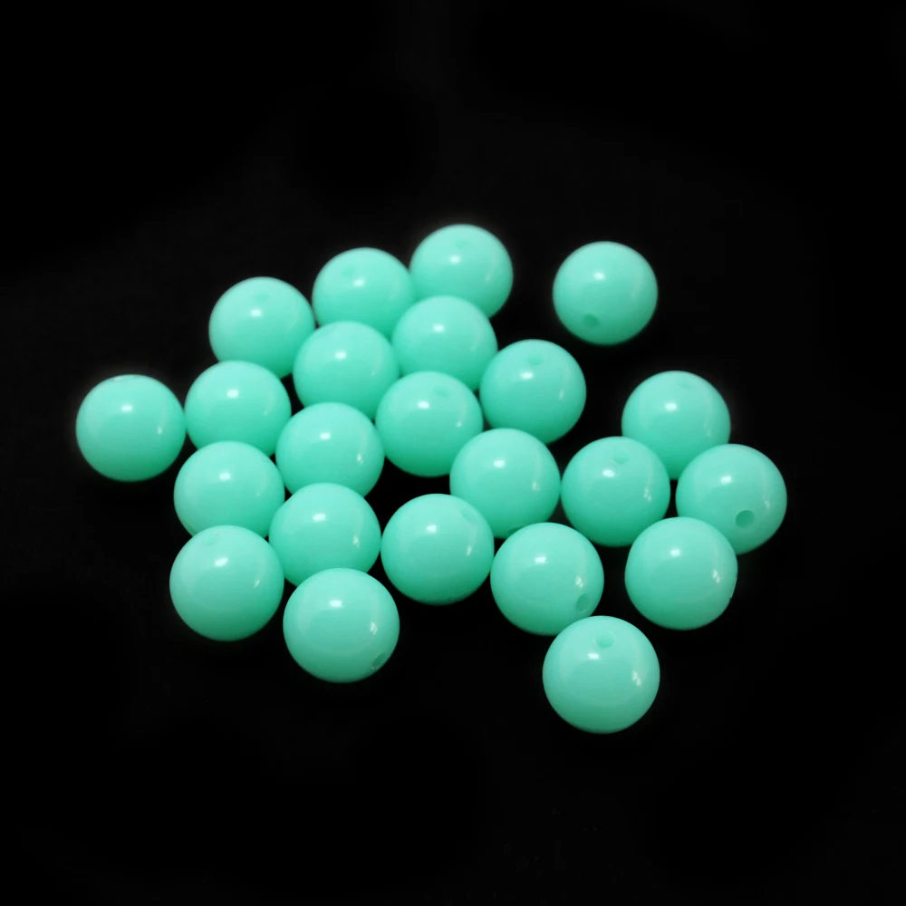 New Arrival Faceted Round85pcs/lot Fluorescent Light Blue10mm Beautiful