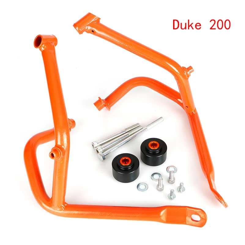 Для KTM Duke690 Duke390 Duke200 Крушение Бар защита duke двигатель бампер Защита Рамка слайдер аксессуары двигатель часть Duke