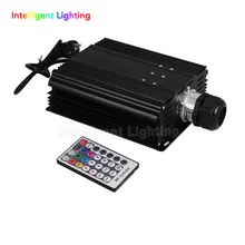RGBW 45 Вт светодиодный волоконно-оптический двигатель 28key RF пульт дистанционного управления для всех видов волоконно-оптический s