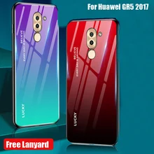 Чехол из закаленного стекла для huawei GR5 чехол для huawei GR 5 GR52017 Мягкий силиконовый чехол для телефона