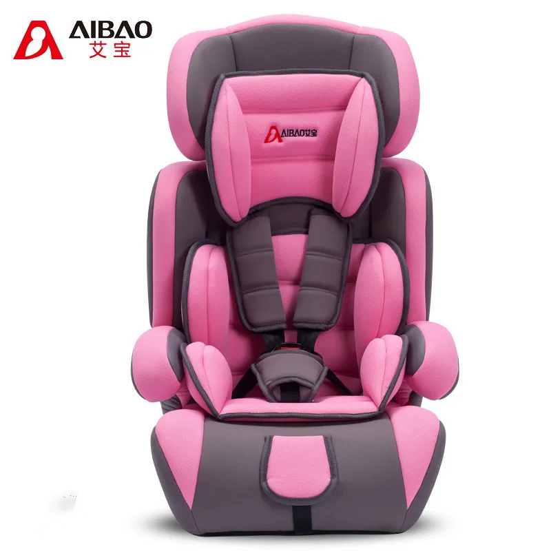 Детский автомобиль безопасности стул для младенца безопасности Carseat Регулируемый сидя и лежа детский бустер сиденье 9 months to 12 years Old - Цвет: Зеленый