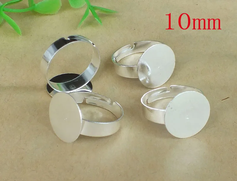 Buy free ship!!! 100pcs Ring Blanks Wholesale 100