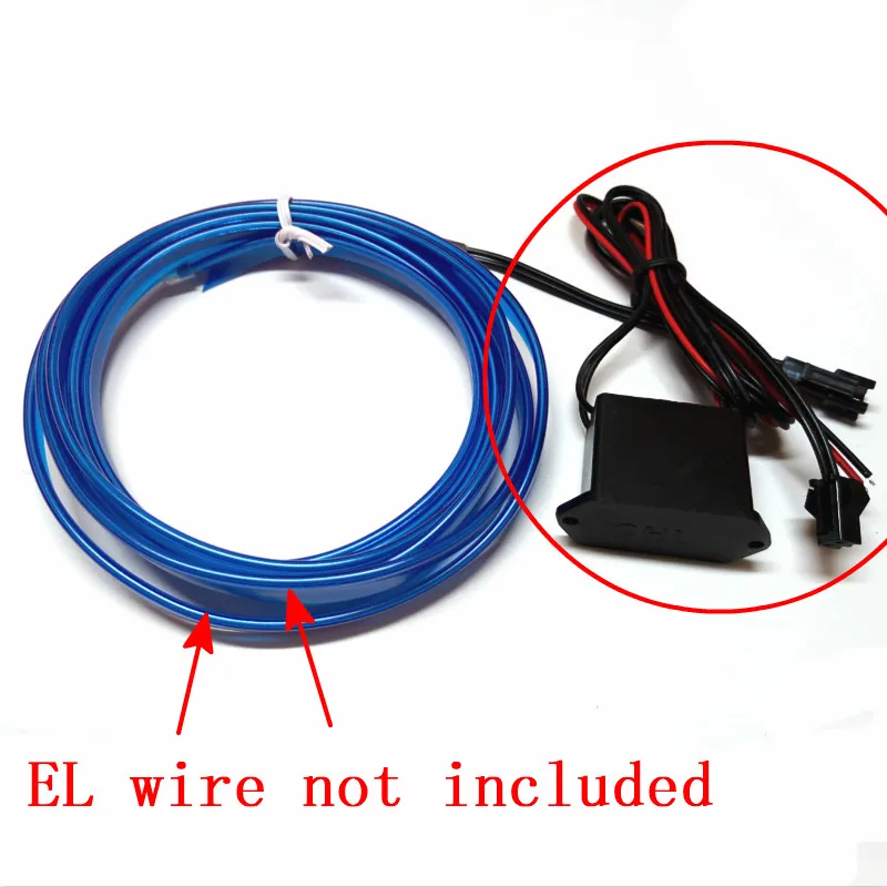 Инвертор JURUS автомобильный 12 В/12 В инвертор сигаресветильник/5 USB для 1 5 м EL