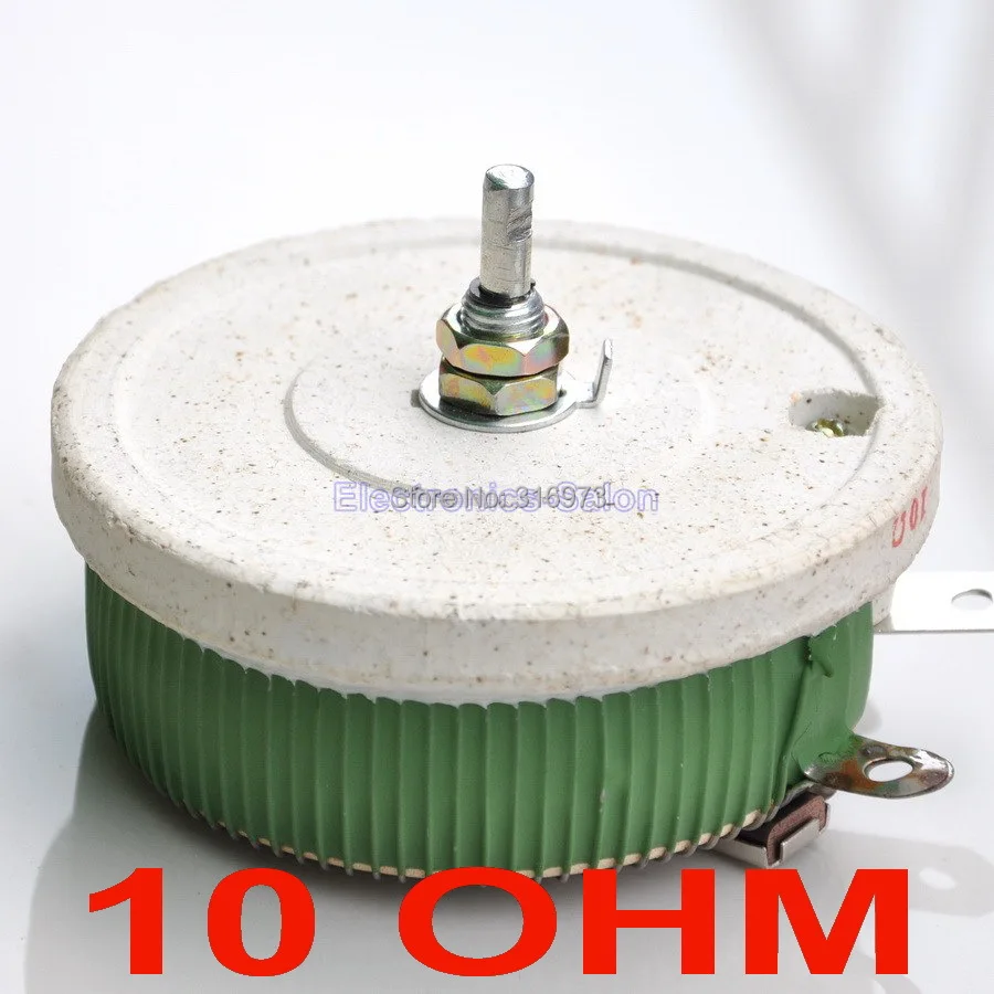 

(10 pcs/lot) 200W 10 OHM High Power Wirewound Potentiometer, Rheostat, Variable Resistor, 200 Watts.