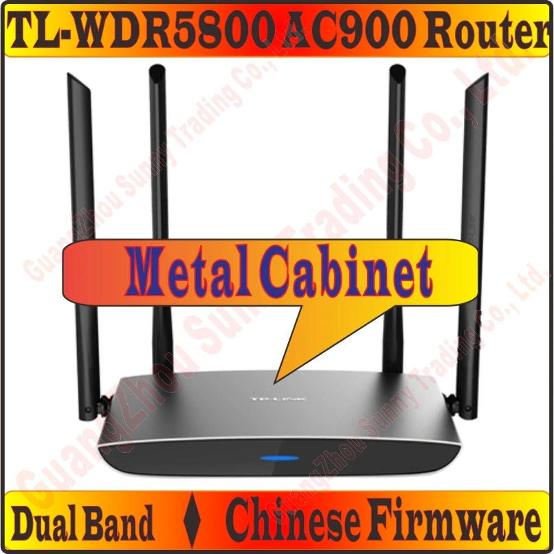 [Chinese-Firmware] 4 External Antennas TP-LINK Wireless Router 802.11 AC900Mbps Dual Band 2.4GHz + 5GHz Gigabit AC900 Huge WiFi |