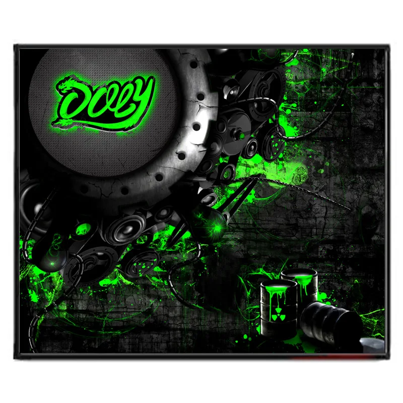 

DOKLY Resident Evil model mouse pad gaming mouse mat 300X240X2mm locking edge mouse mat speed version for sc2 wow dota 2 lol cs