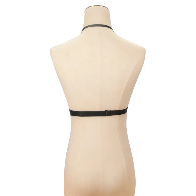 Women Bra Sexy Bandage Bra Women Fashion Ladies Halter Elastic Cage Erotic Hollow Strappy Bralette Bustier Underwear Camis Crop Tops