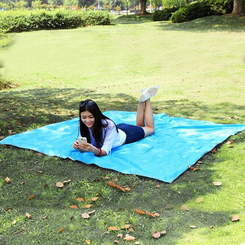 التخييم حصيرة منصات طوي نزهة شاطئ خيمة النوم حصيرة فراش للماء أكسفورد velarium 200x200 سنتيمتر