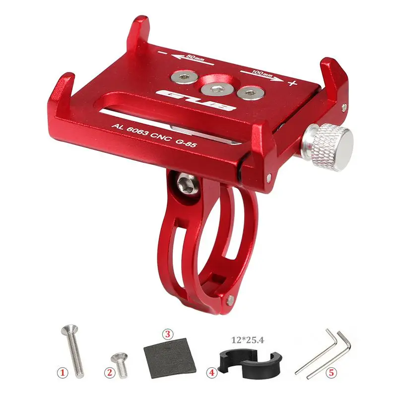  Gute deal-GUB G-85 Aluminium Fahrrad Telefon Halter Für 35-62 inch Smartphone Verstellbare Universa