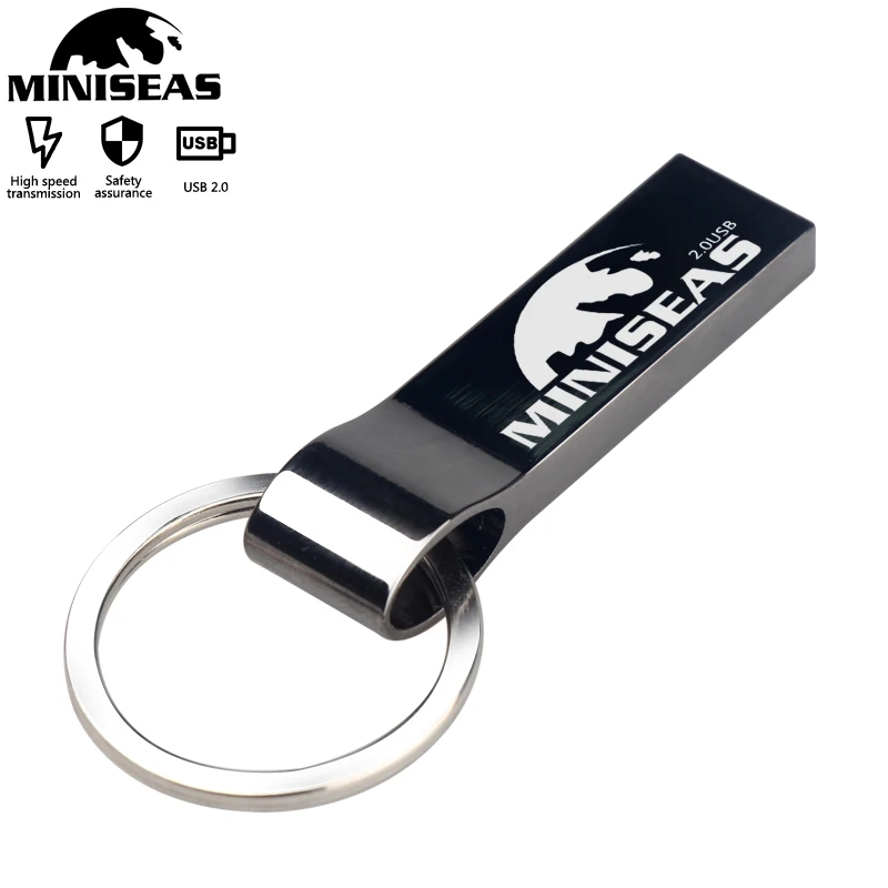 Miniseas металла карту флэш-памяти с интерфейсом usb 4 gb 8 gb Флеш накопитель 16 Гб флэш-накопителями 32 Гб usb-носитель stick 64 gb карту флэш-памяти с