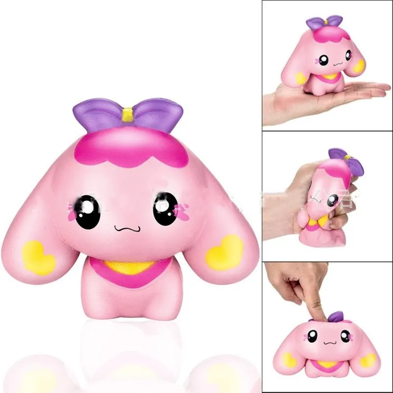 

13.5cm Squishy Lovely Slow Rising Rebound Slime Squeeze Squishy Cute Dog Doll Toy Antistress Relief Geek Prank for Kids Gift Toy