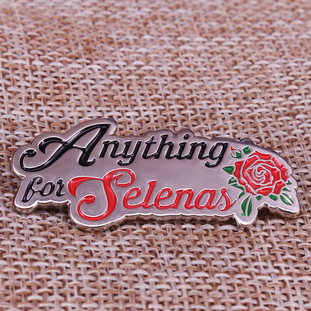 Все что нужно для селфи значок с булавкой selena quintanilla женщин подарок|Булавки и