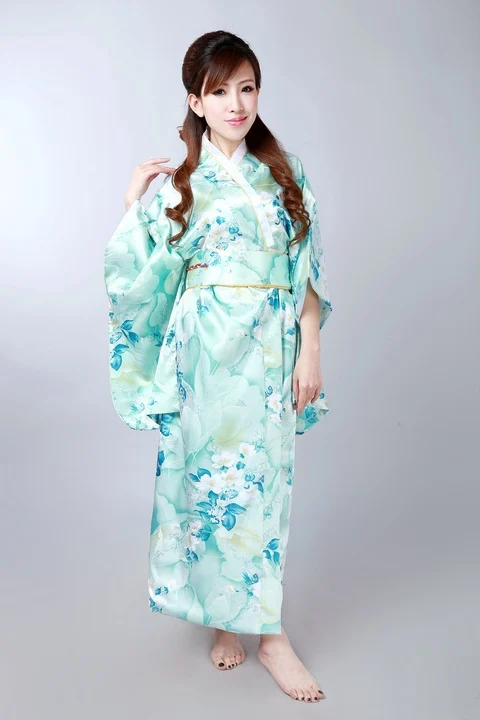 Шанхай история традиционный японский стиль платье женское кимоно в винтажном стиле платье юката кимоно платье традиционное японское - Цвет: H0047