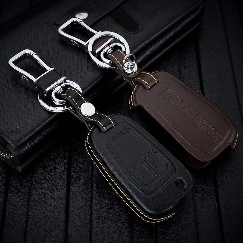 ABAIWAI Car Accessories Key Holder Cover For Chevorlet Trax Captiva Sail3 Auto PartStyling Holder Interiors Bag
