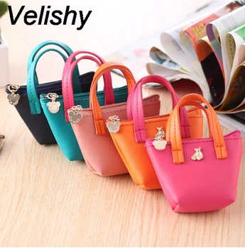 

Velishy Cute Coin Purses for Girls Kid Wallets Cartoon Animal Printed Mini Bag Children 5 Colors Storage Bag Monederos Pequenos