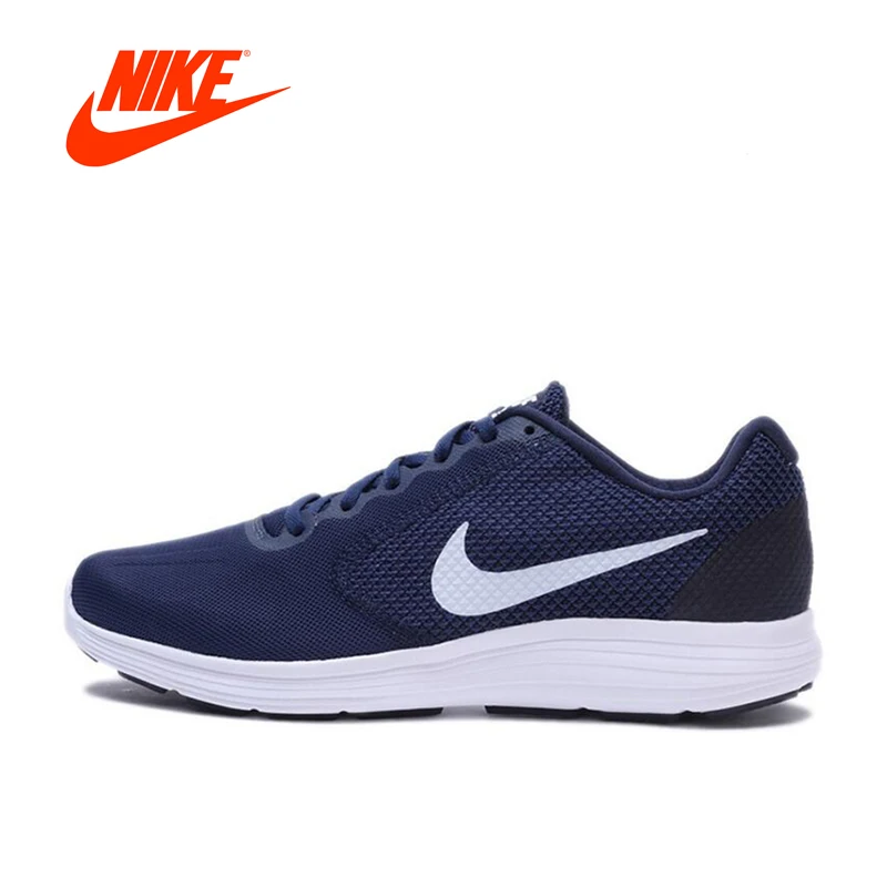 

Original New Arrival Official Nike REVOLUTION 3 Breathable Men's Running Shoes Sports Sneakers