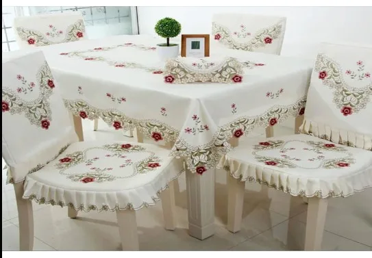 الأوروبي الرعوية التطريز الغبار سماط طاولة جانبية الجوف الزهور الديكور كرسي غطاء كرسي حصيرة للمنزل أو فندق الأوروبي الرعوية التطريز الغبار سماط طاولة جانبية الجوف الزهور الديكور كرسي غطاء كرسي حصيرة للمنزل أو فندق