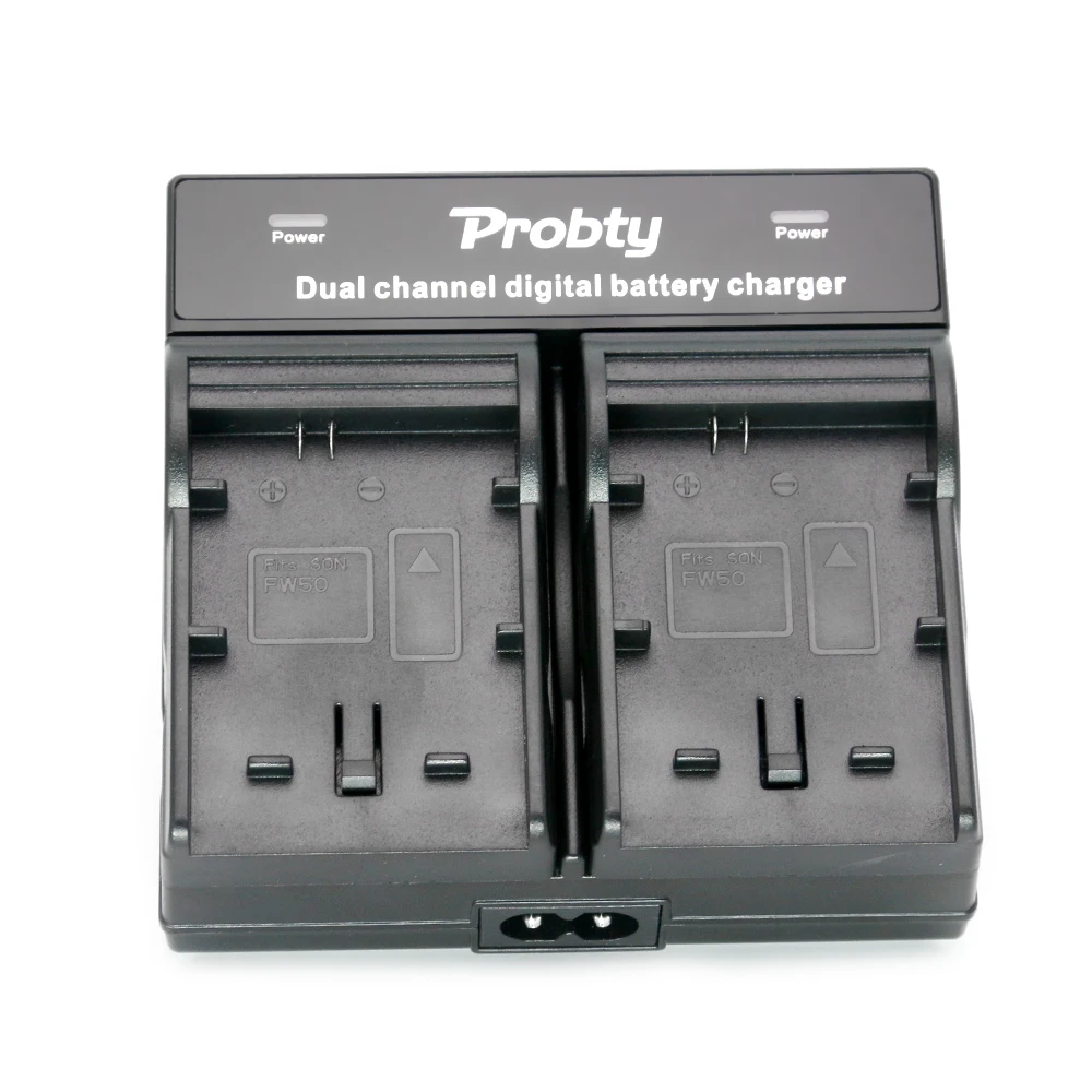 PROBTY NP-FW50 NP FW50 NPFW50 Батарея двойной Зарядное устройство для sony 7R a7R фотоаппаратов моментальной печати 7 S a7S a3000 a5000 a6000 NEX-3 NEX-3N NEX-5