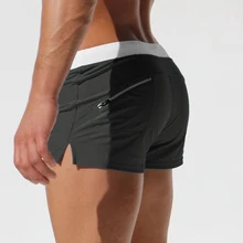 Austinbem Плавки Sexy молния дизайн мужские шорты для плавания мужские плавки купальные шорты мужские купальники Sunga 223