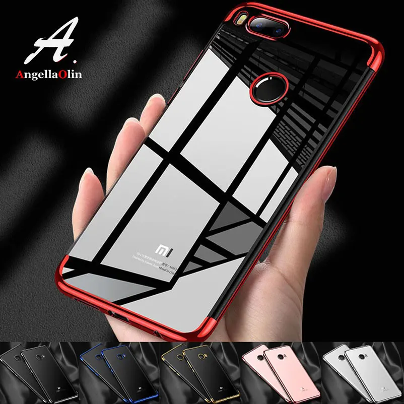 

Clear TPU Phone Case for Xiaomi Redmi Note 4x note 4 5A 5 5plus 4X 4A for xiaomi Mix 2 mix 2s 5X A1 6 Silicone Cover
