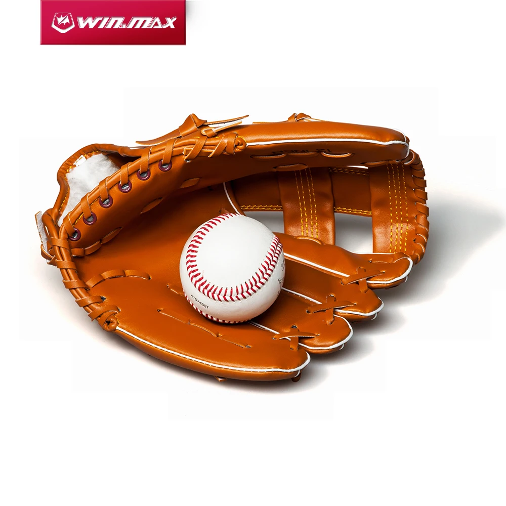

New Arrival WINMAX WMY51555 for Left Hand12.5 inch High Quality PVC Leather Softball Baseball Glove
