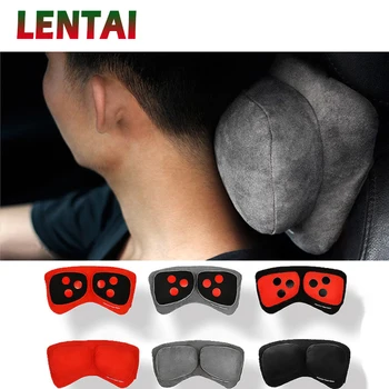 

LENTAI For BMW e46 e39 e90 e60 e36 f30 f10 e30 Nissan qashqai j11 juke tiida Lifan 1PC Car Seat Massage Pillow Head Neck Pad