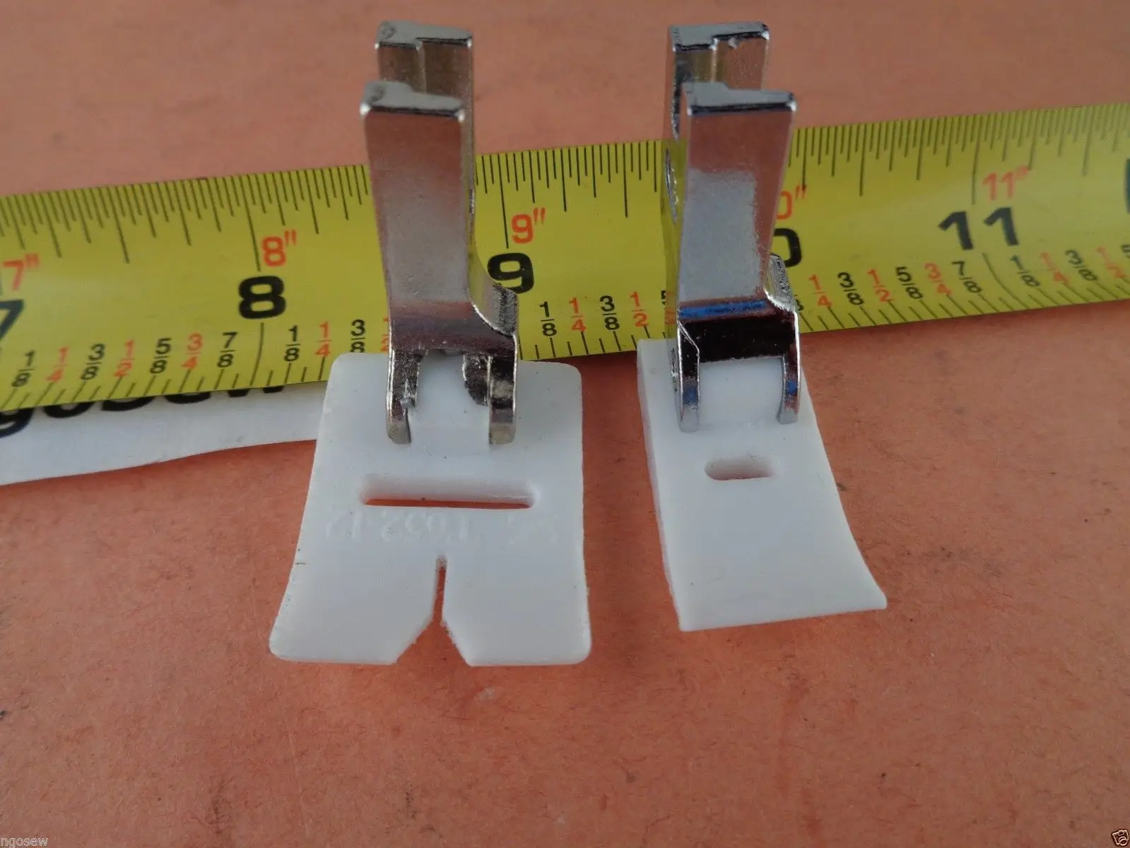 2 High Shank ZigZag TEFLON foot SINGER 20U BROTHER B651 B652