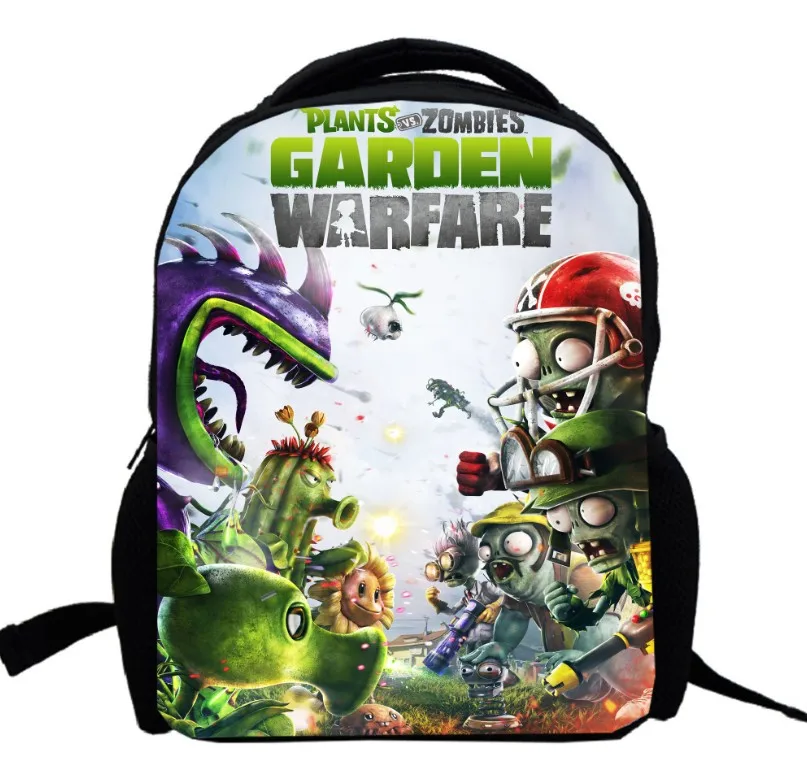 13 дюймов растения PK рюкзак зомби 2 дети мультфильм игры PVZ мужская сумка садовая