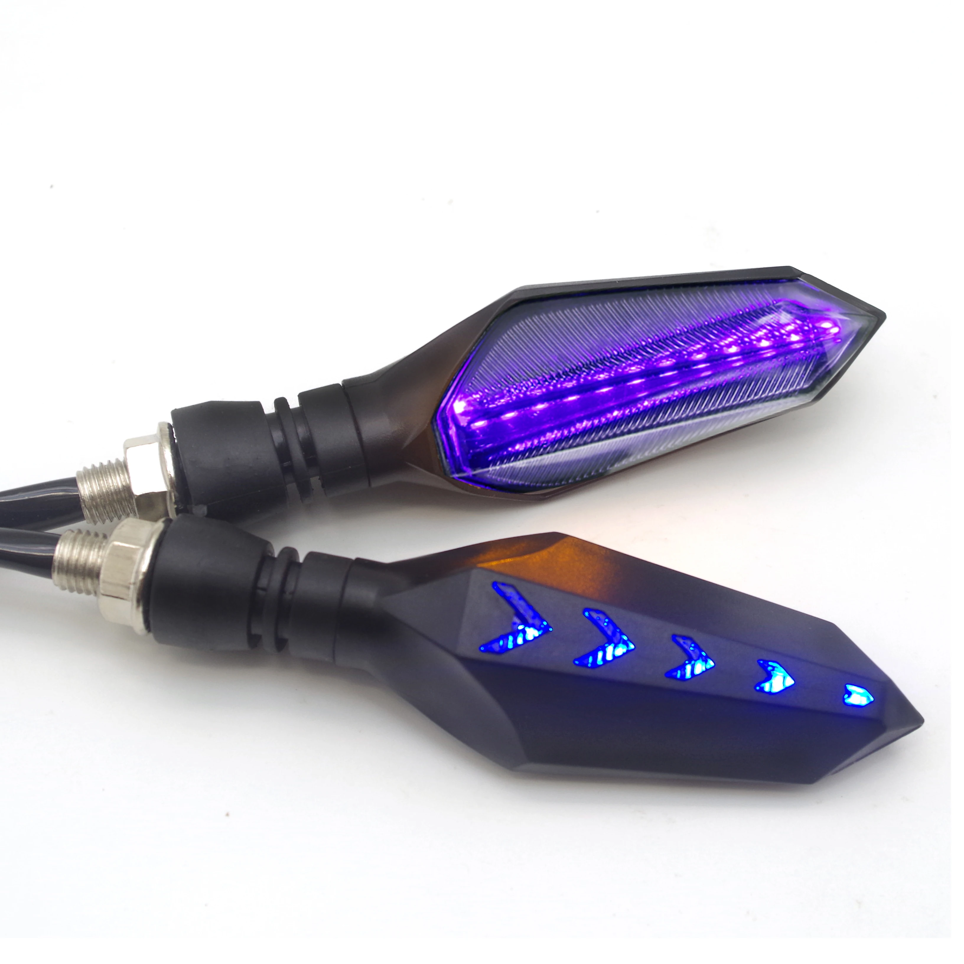 

LED Motorcycle Turn Signal Lights Amber Indicators clignotant moto FOR yamaha xr250 Suzuki sv1000 Honda 600 hornet cbf 1000