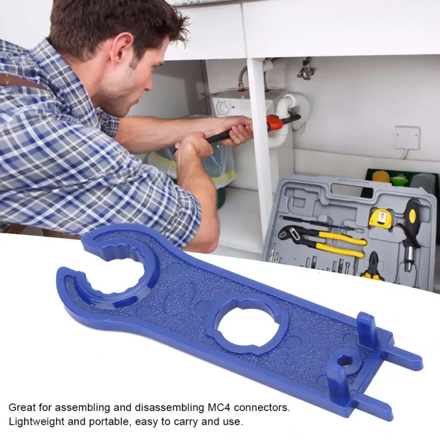 MC4 Solar Panel Connector Wrench Disconnecting Spanner Tool for Solar Cable Hand Tool MC4 Connector Wrench
