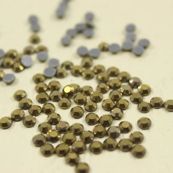 

1000pcs/lot SS16 4mm hotfix rhinestone Hot drilling flat back DIY clothes/garment accessories