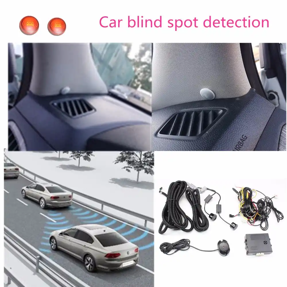 Car Blind Spot Mirror Radar Detection System BSD BSA BSM Microwave