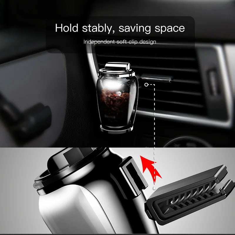 Buy Baseus Aromatherapy Car Air Freshener Perfume for Home Air Vent Outlet Fragrance Clip Auto Aroma Diffuser Purifier Solid Perfume