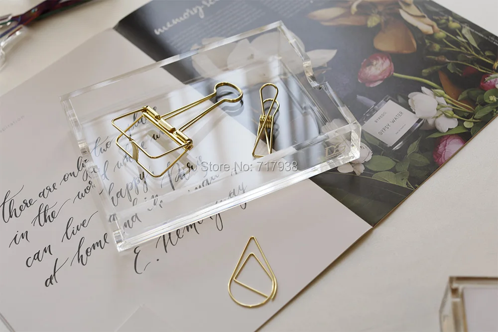Acrylic Notepad holder-7