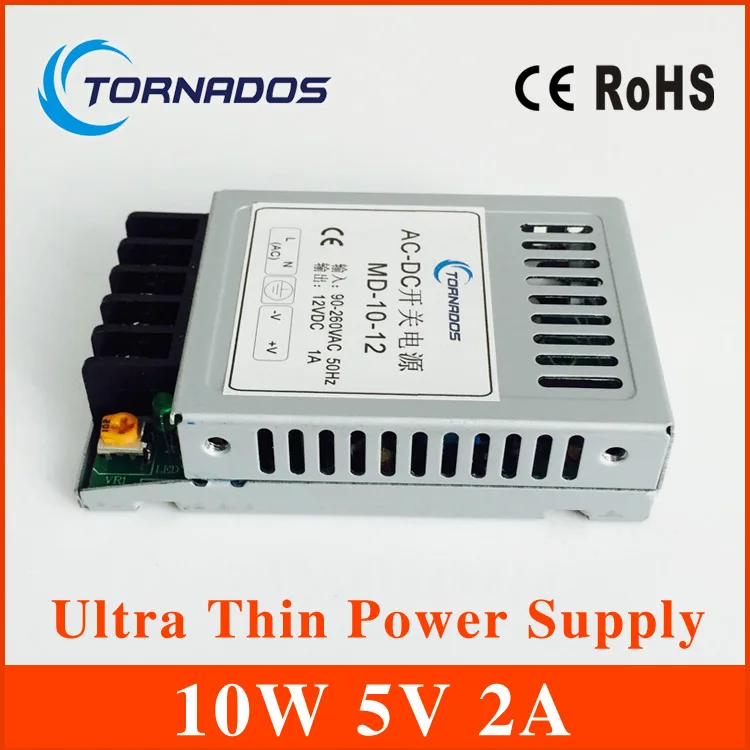 10W 24V 0.5A Ultra thin Single Output Switching power supply for LED Strip light 