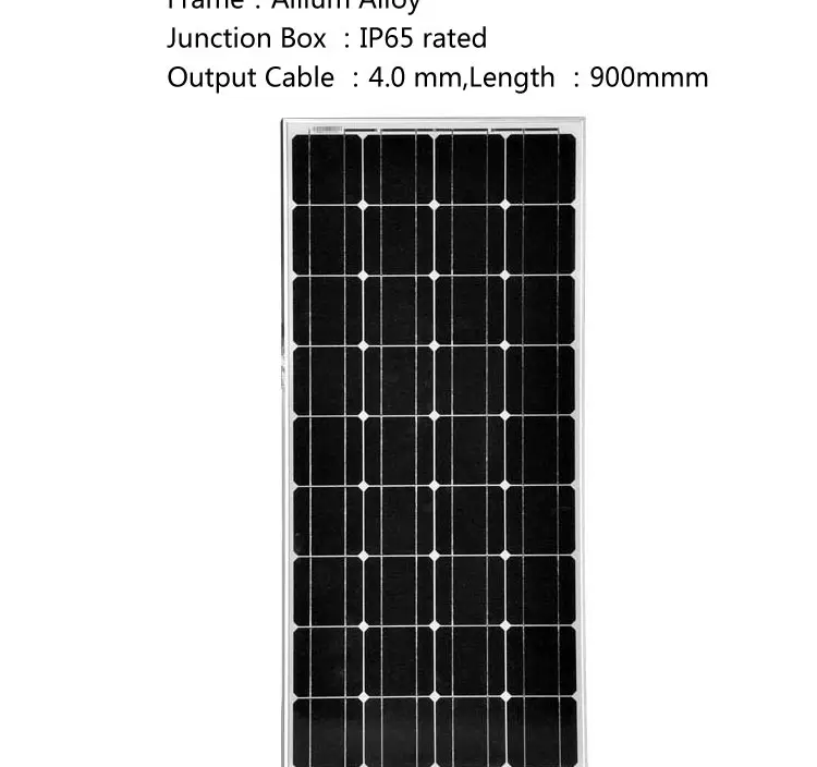 Комплект солнечных батарей, солнечная панель 12 в 100 Вт, монокристаллический инвертор 12 В/220 В, авто Чистая синусоида, автомобильный караван, походный телефонный светильник, дом на колесах - Цвет: 100W Solar Panel