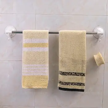 

Towel rack bathroom shelf 40CM sucker towel rack strong suction cup towel rack bath towel rack
