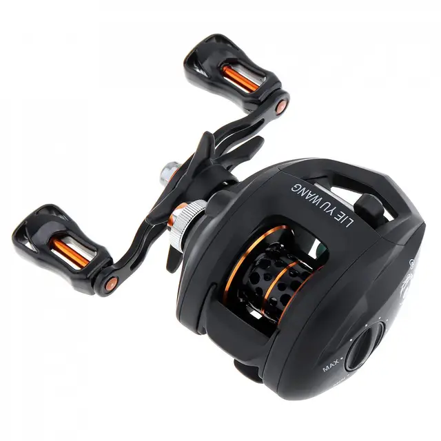 Best Offers Right/Left Hand Optional 10+1BB 6.3:1 Fishing BaitCasting Reel Glass Fiber Ultralight 190g Magnetic Brake Max Drag 8KG / 17.6LB Best Offers Right/Left Hand Optional 10+1BB 6.3:1 Fishing BaitCasting Reel Glass Fiber Ultralight 190g Magnetic Brake Max Drag 8KG / 17.6LB