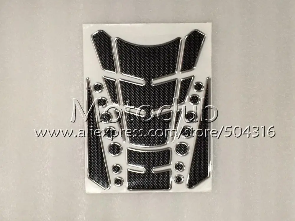 Углерода Волокно Танк Pad Protector для Kawasaki Ninja ZXR400 1991 1992 1993 zxr-400 ZXR 400 1994 1995 1996 3D газа майка Кепки стикер - Цвет: No 13