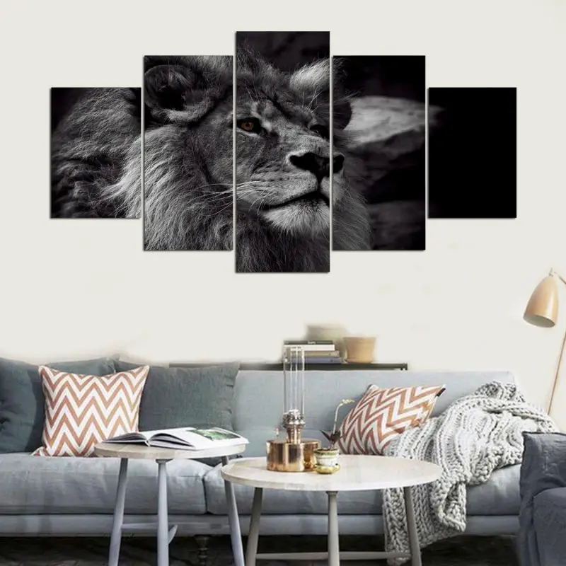 High Quality Canvas Printed Animal Poster For Living Room Decor
