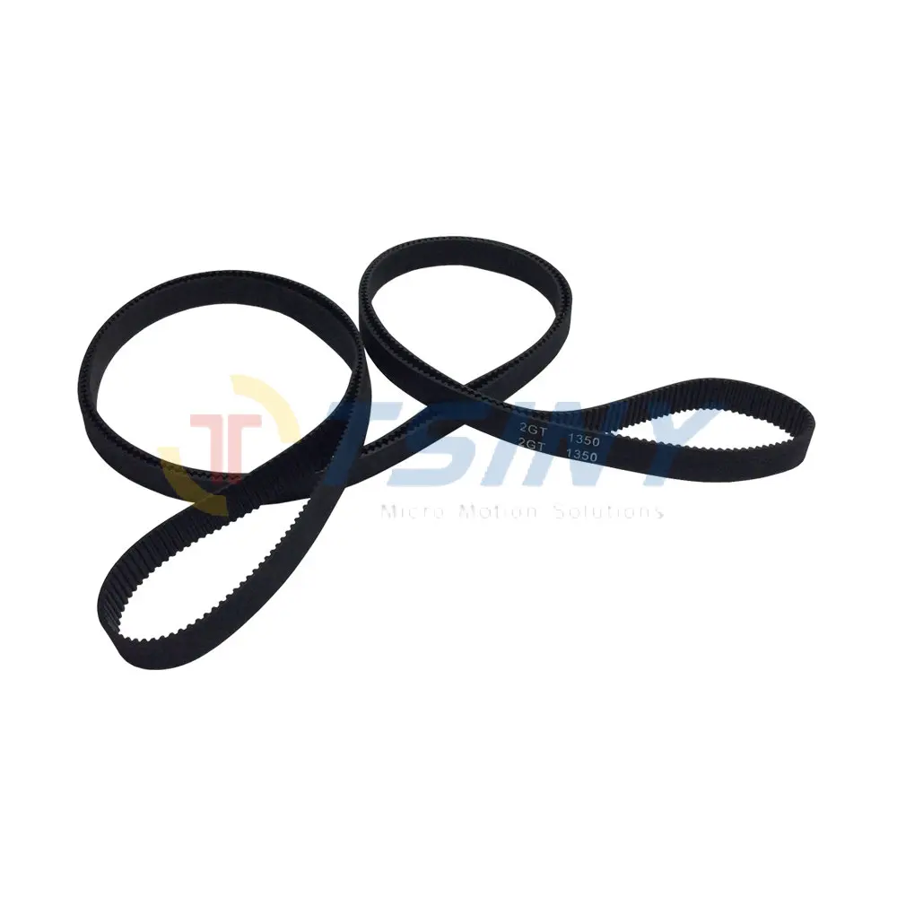 

HTD 2GT Arc Tooth Closed Loop Timing Belt GT2 Rubber Width 9mm Length 1350mm 675 Teeth Synchronous Belt CNC/3D Printer