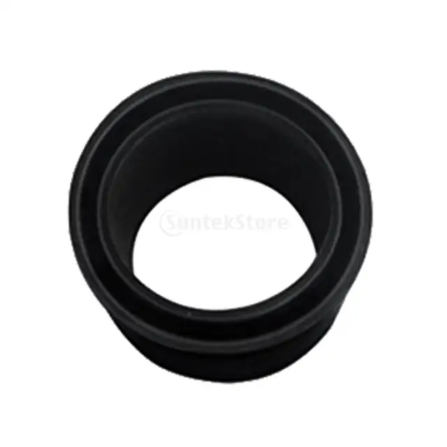 10 pieces black rubber fishing rod holder pole rest rack insert