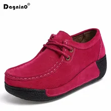 DAGNINO/Женская обувь на плоской подошве; сезон весна-осень; Новая удобная однотонная женская повседневная обувь; Лоферы без застежки; теплая Женская обувь для отдыха