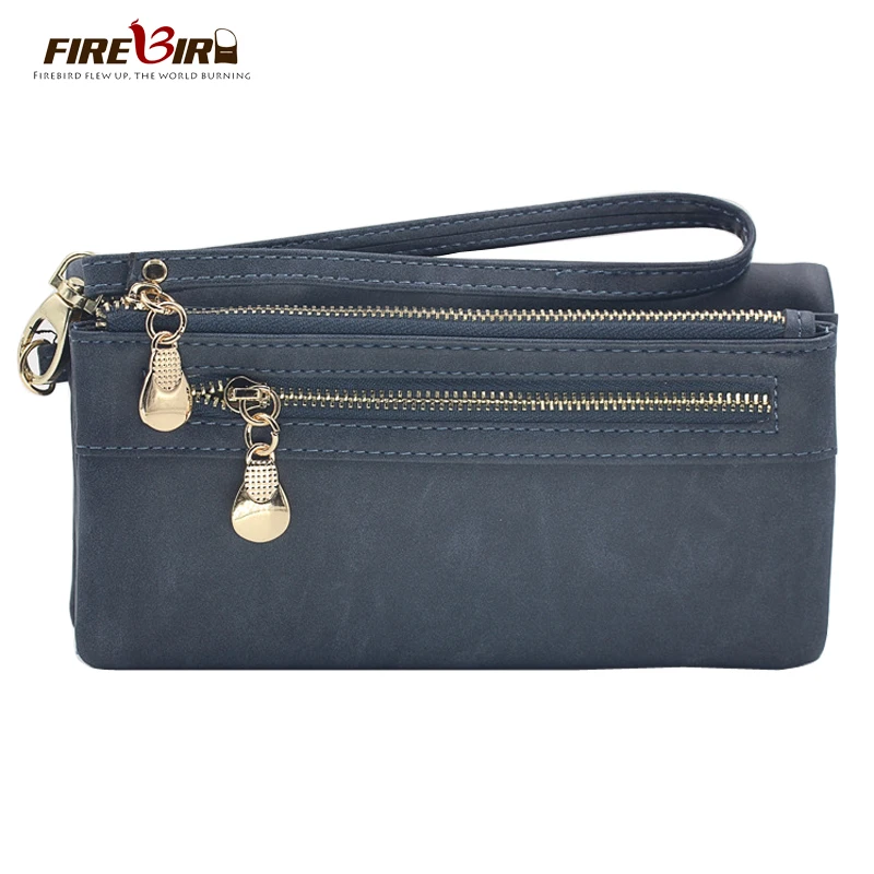 High Capacity Fashion Women Wallets Long Dull Polish PU Leather Wallet Female Double Zipper Clutch Coin Purse Ladies Wristlet High Capacity Fashion Women Wallets Long Dull Polish PU Leather Wallet Female Double Zipper Clutch Coin Purse Ladies Wristlet