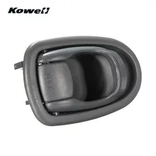 KOWELL Front Rear Left Side Gray Color Interior Inner Door Handles for Hyundai Elantra 1996-2001 1996 1997 1998 1999 2000 2001