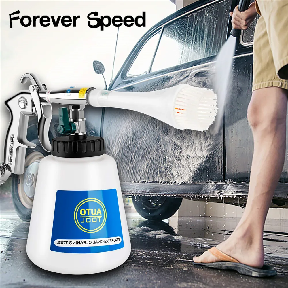 

Car Washer Water Gun Snow Foam Lance Vacuum Cleaner Car Cleaning Gun Interior Compressed Air Pressure Gun Automatic Polished