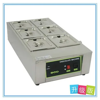

Commercial Digital Display Electric 6 cylinder Chocolate Melting Machine Genuine Chocolate Melting Furnace