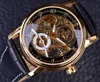Forsining clásico grabado hueco esqueleto diseñador Casual de oro negro de bisel relojes de los hombres de la marca de lujo relojes automáticos ► Foto 2/6